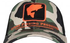 Trucker Cap Simms Bass Icon Woodland Camo 