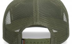Trucker Cap Simms Brown Trout 7-Panel Olive
