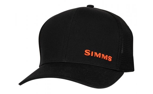 Trucker Cap Simms Flex Black Trucker Cap Simms Flex Black