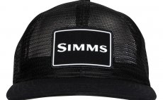 Trucker Cap Simms Mesh All-Over Black