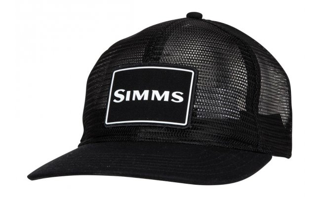 Trucker Cap Simms Mesh All-Over Black Trucker Cap Simms Mesh All-Over Black