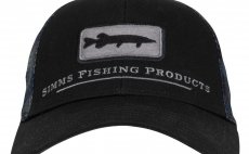 Trucker Cap Simms Musky Icon Woodland Camo Storm
