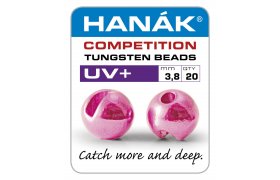 Tungsten Beads Hanak Competition UV+ ... Tungsten Beads Hanak Competition UV+ Light Pink 2.8 mm, 20 pcs