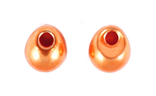 Tungsten Beads Knapek Hooks JIG OFF METALLIC Orange Tungsten Beads Knapek Hooks JIG OFF METALLIC Orange 2.3 mm, 10 pcs