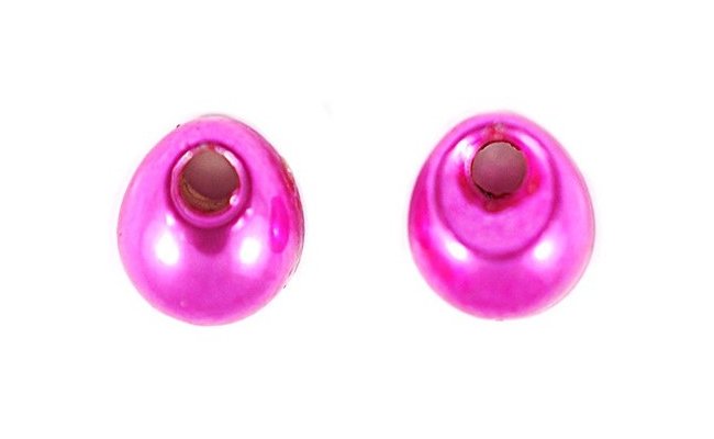 Tungsten Beads Knapek Hooks JIG OFF METALLIC Pink Tungsten Beads Knapek Hooks JIG OFF METALLIC Pink 2.3 mm, 10 pcs