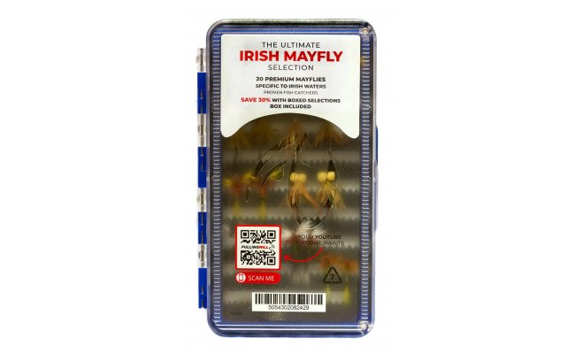 Ultimate Irish Mayfly Boxed Selection Fulling Mill - Fly Selection Ultimate Irish Mayfly Boxed Selection Fulling Mill - Fly Selection