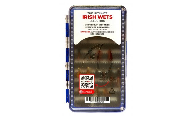 Ultimate Irish Wets Boxed Selection Fulling Mill  Fly Selection Ultimate Irish Wets Boxed Selection Fulling Mill  Fly Selection