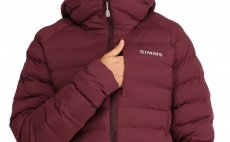 Women's Fishing Hooded Jacket Simms Exstream Mulberry