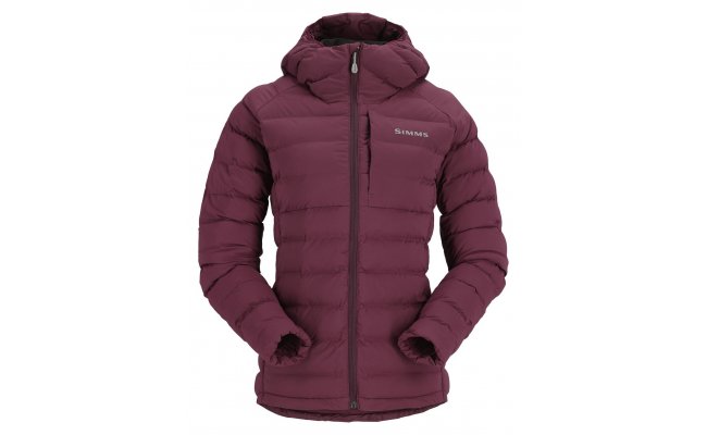 Women's Fishing Hooded Jacket Simms Exstream Mulberry Women's Fishing Hooded Jacket Simms Exstream Mulberry S