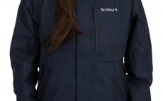 Women's Fishing Jacket Simms Challenger Admiral Blue