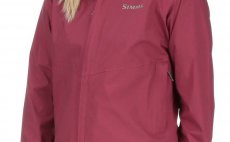 Women's Fishing Jacket Simms Waypoints Garnet