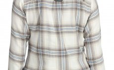 Women's Fishing Shirt Simms Santee Flannel Soft Rose Camp Plaid