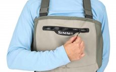 Women's Fishing Waders Simms Freestone Stockingfoot Striker Grey