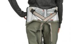 Women's Fishing Waders Simms Freestone Z Stockingfoot Striker Grey