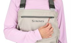 Women's Fishing Waders Simms Tributary Stockingfoot Platinum