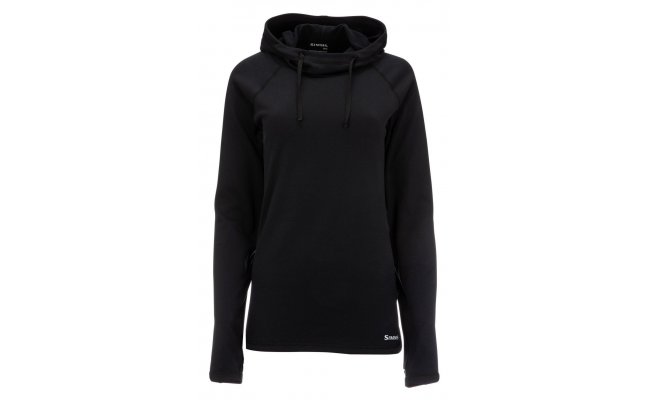 Women's Heavyweight Baselayer Hoody Simms Black Women's Heavyweight Baselayer Hoody Simms Black XS