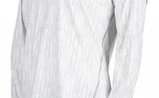 Women's SolarFlex Crewneck Simms Lily Pad White