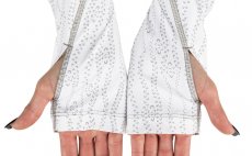 Women's SolarFlex Crewneck Simms Lily Pad White