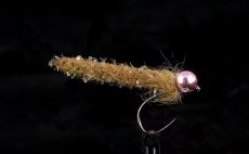 Chenille Hends MOP Chenille Olive Yellow