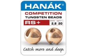 Tungsten Beads Hank Competition RS+ ... Tungsten Beads Hank Competition RS+ Metallic Pink Gold 2.3 mm, 20 pcs