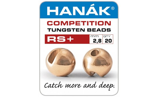 Tungsten Beads Han�k Competition RS+ Metallic Pink Gold Tungsten Beads Han�k Competition RS+ Metallic Pink Gold 2.3 mm, 20 pcs