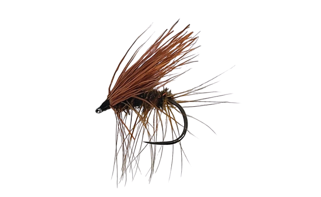 Deer Hair Caddis Palmer Cinnamon B/L Deer Hair Caddis Palmer Cinnamon B/L, Size 12