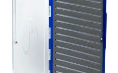 Fly Box Fulling Mill Guide Box Blue - Open