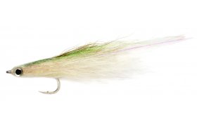 Daz's Sandeel Olive & White Daz's Sandeel Olive & White, Size 2/0