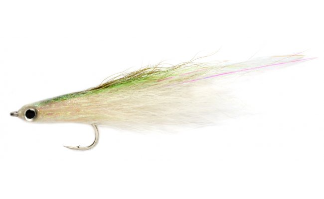 Daz's Sandeel Olive & White Daz's Sandeel Olive & White, Size 2/0