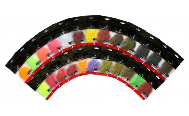 Dubbing Fulling Mill Tactical Microflash Dub Dubbing Fulling Mill Tactical Microflash Dub Bright Orange