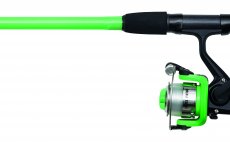 Fishing Set For Kids Little Viking Tele Combo Green