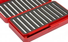Fly Box Fulling Mill Tactical Max Box - Slit Foam In Detail