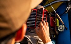 Fly Box Fulling Mill Tactical Max Box - In Action