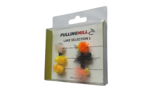 Grab A Pack Lake Selection 1 Fulling Mill - Fly Selection Grab A Pack Lake Selection 1 Fulling Mill - Fly Selection