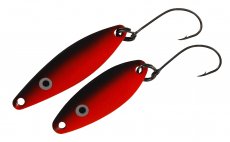 Trout Spoon Kinetic Micro Boss Orange & Black Mate