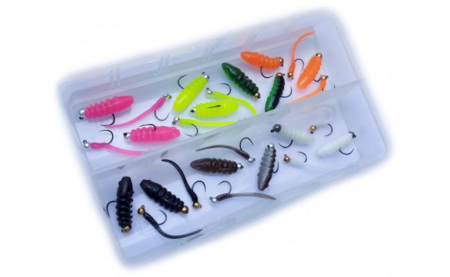 UL Spinning Specialities For Trout - Lure Selection UL Spinning Specialities For Trout - Lure Selection - 26 Soft Lures