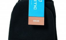 Fishing Gloves Kinetic Wind Stop Fold Over Mitt Black