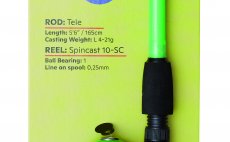 Fishing Set For Kids Little Viking SC Tele Combo Green