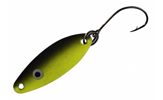 Trout Spoon Kinetic Micro Boss Yellow & Black Mate Trout Spoon Kinetic Micro Boss Yellow & Black Mate 1,8 g