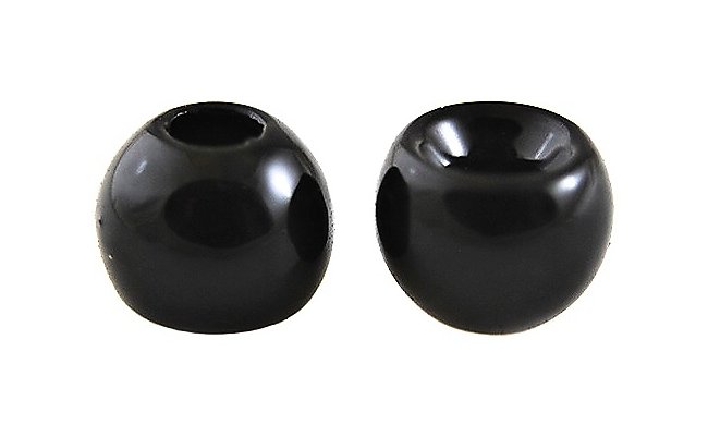 Tungsten Beads Knapek Hooks COLOR Regular Black Tungsten Beads Knapek Hooks COLOR Regular Black 1,5 mm, 10 pcs