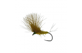 CDC Mayfly Golden Olive B/L CDC Mayfly Golden Olive B/L, Size 14