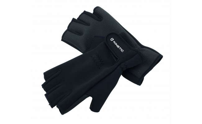 Fishing Gloves Kinetic Neoprene Half Finger Fishing Gloves Kinetic Neoprene Half Finger M