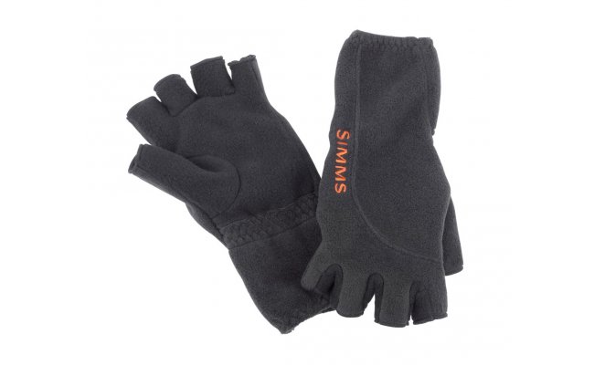 Fly Fishing Gloves Simms Headwaters Half Finger Glove Black Fly Fishing Gloves Simms Headwaters Half Finger Glove Black XS