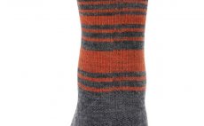 Merino Lightweight Hiker Sock Simms Carbon - Back Side
