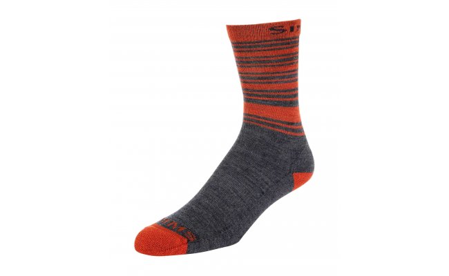 Merino Lightweight Hiker Sock Simms Carbon Merino Lightweight Hiker Sock Simms Carbon M