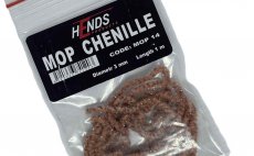 Chenille Hends MOP Chenille Salmon - Packing
