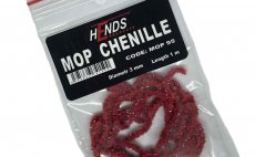 Chenille Hends MOP Chenille Red - Packing