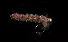 Chenille Hends MOP Chenille Brown Olive