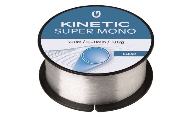 Copolymer Tippet Kinetic Super Mono 500 m Copolymer Tippet Kinetic Super Mono 500 m 0,20 mm - 3,0 Kg