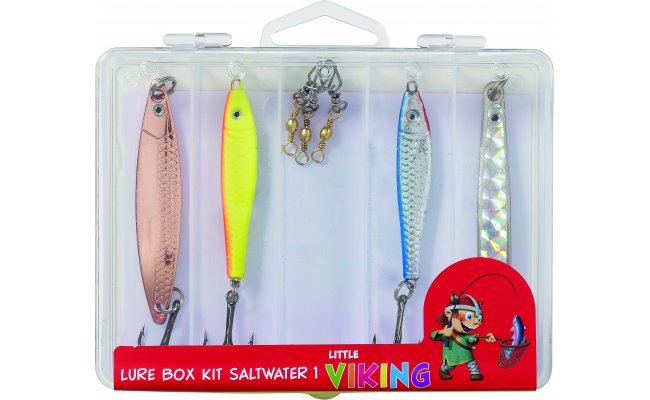 Lure Box Kit Saltwater For Kids Little Viking Lure Box Kit Saltwater For Kids Little Viking